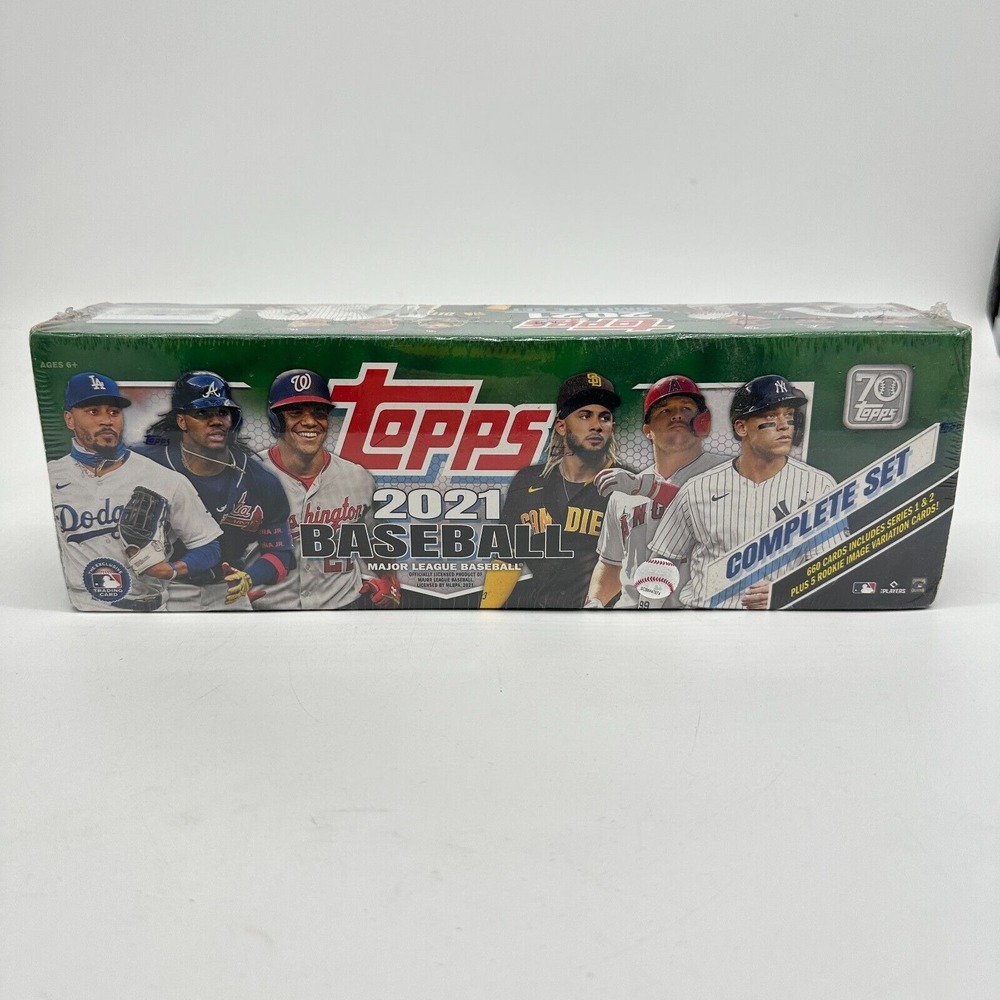 2021 Topps MLB‎ Baseball 660 Cards Complete Set SEALED Series 1 & 2